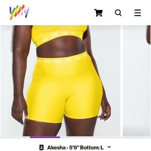 Yitty Alesha’s active shorts never worn